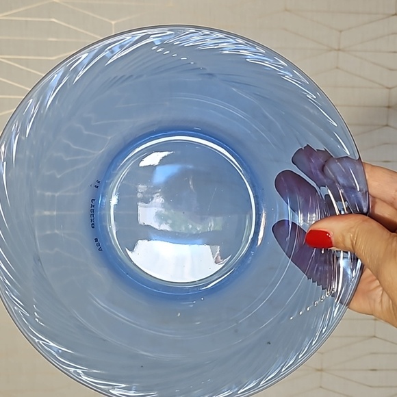 3 vintage PYREX plates. Blue and green. USA . - Picture 3 of 7